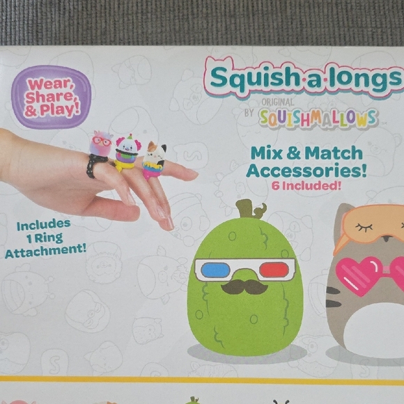 Squishmallows Squish-a-longs, New, 25 Figures - Picture 6 of 11
